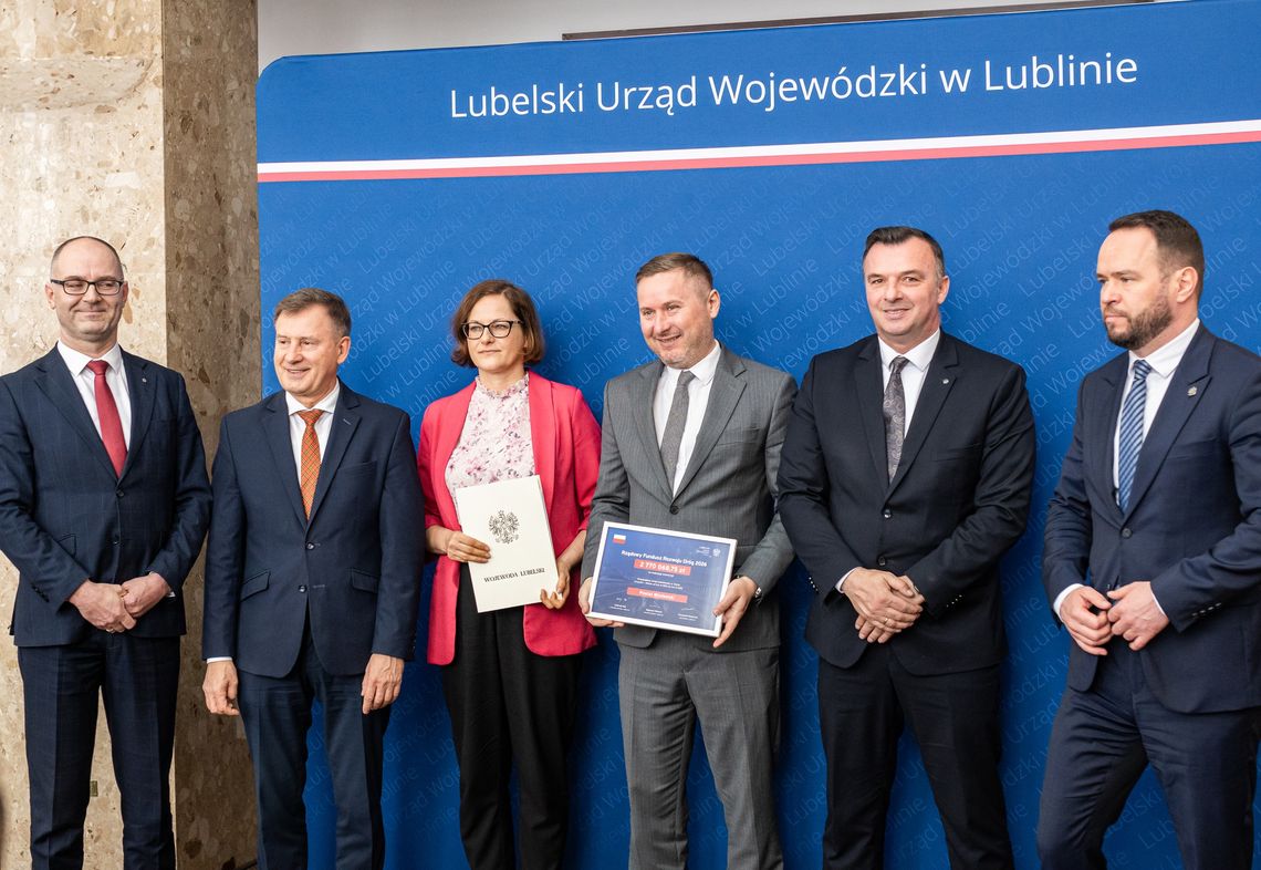 Powiat, miasto i gminy z włodawskiego z dofinansowaniem na drogi