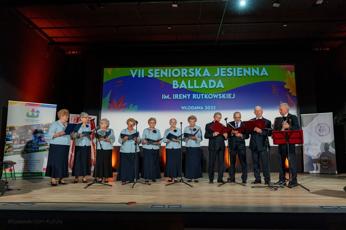 VIII Seniorska Jesienna Ballada im. Ireny Rutkowskiej – święto seniorów we Włodawie