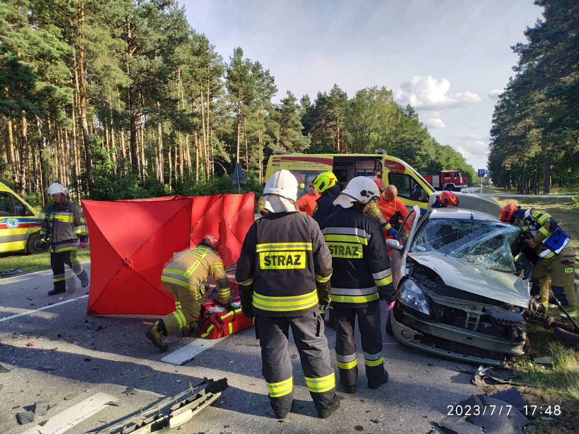 W tragicznym wypadku na trasie Chełm - Włodawa zginęło dwóch włodawian