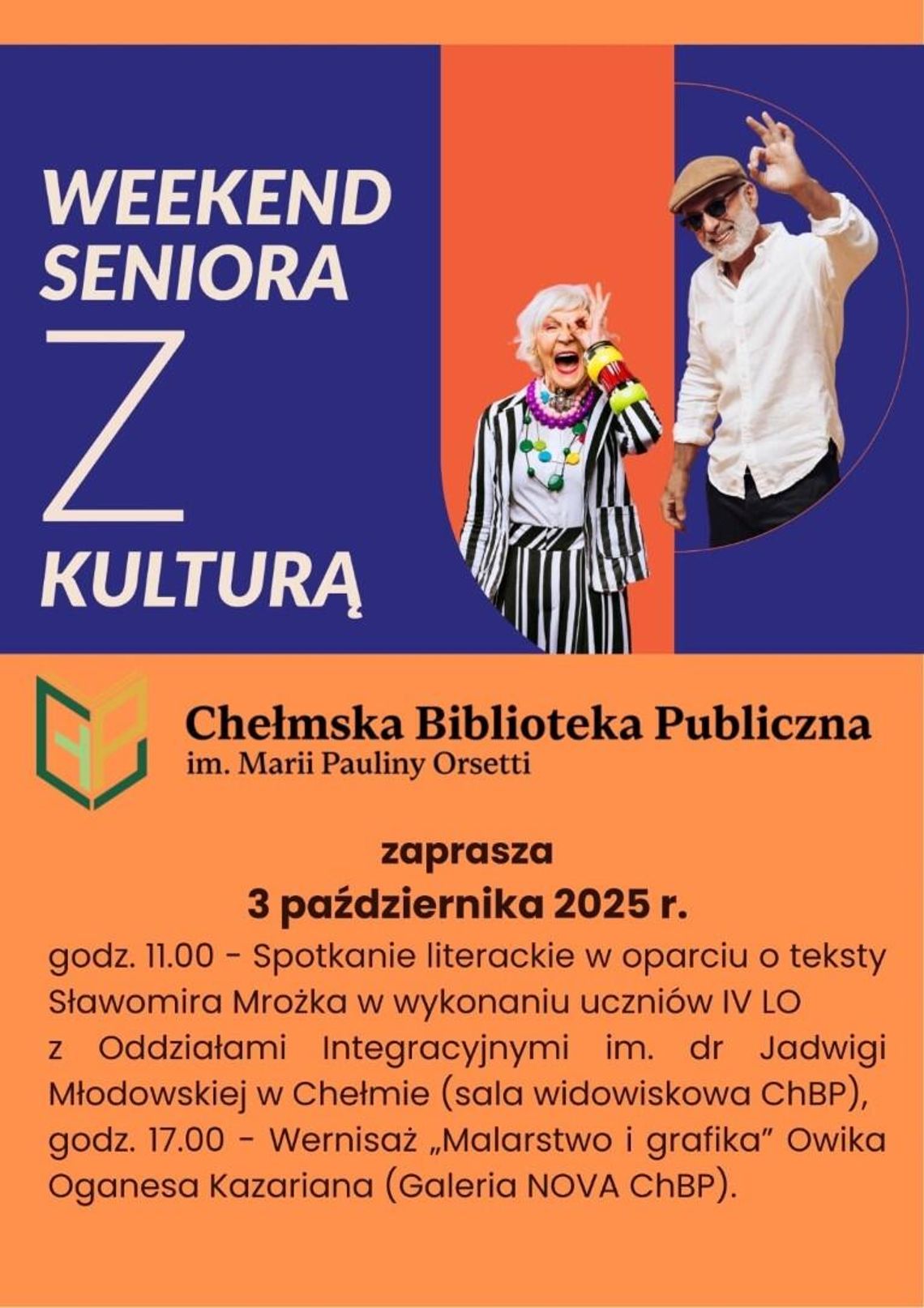 "Weekend Seniora z Kulturą" w Chełmie