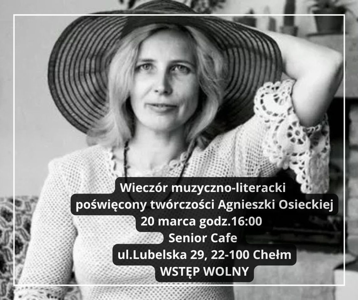 Chełm. Spotkanie poświęcone Agnieszce Osieckiej