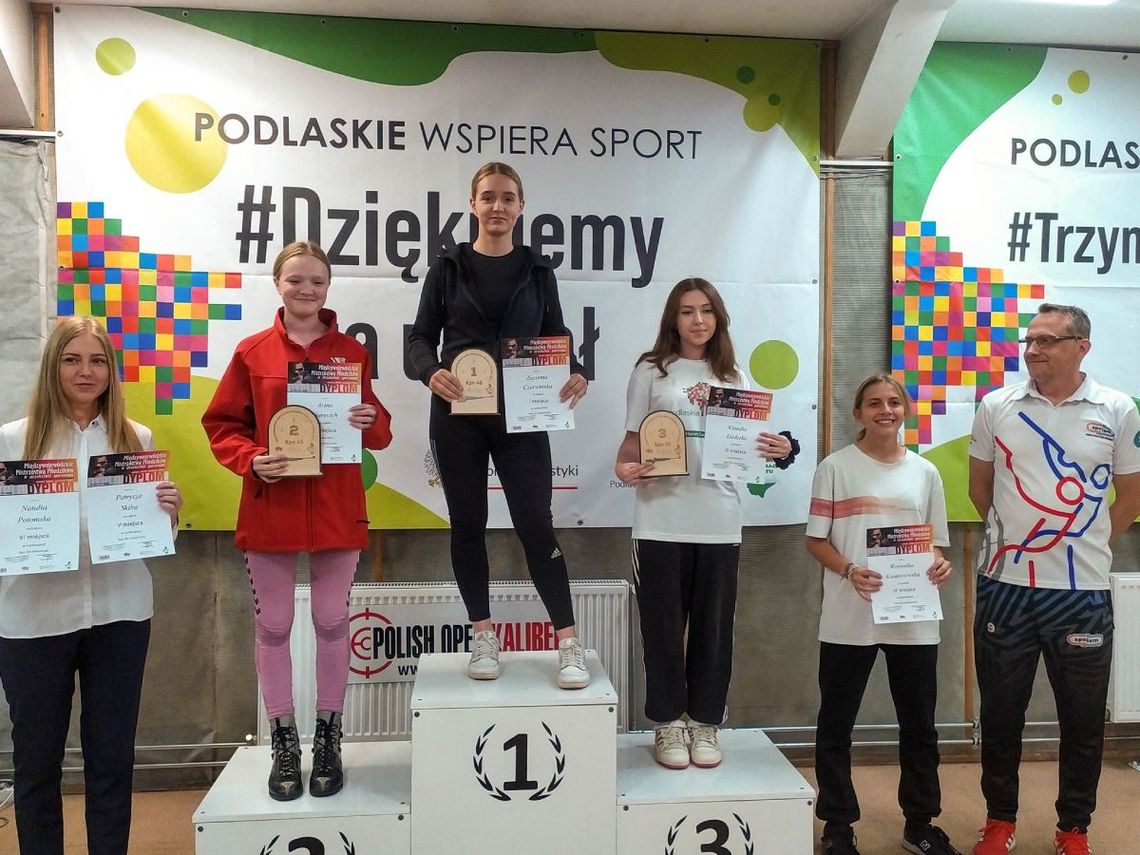 strzelcy na podium