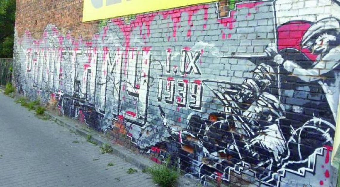 Wielkie malowanie graffiti