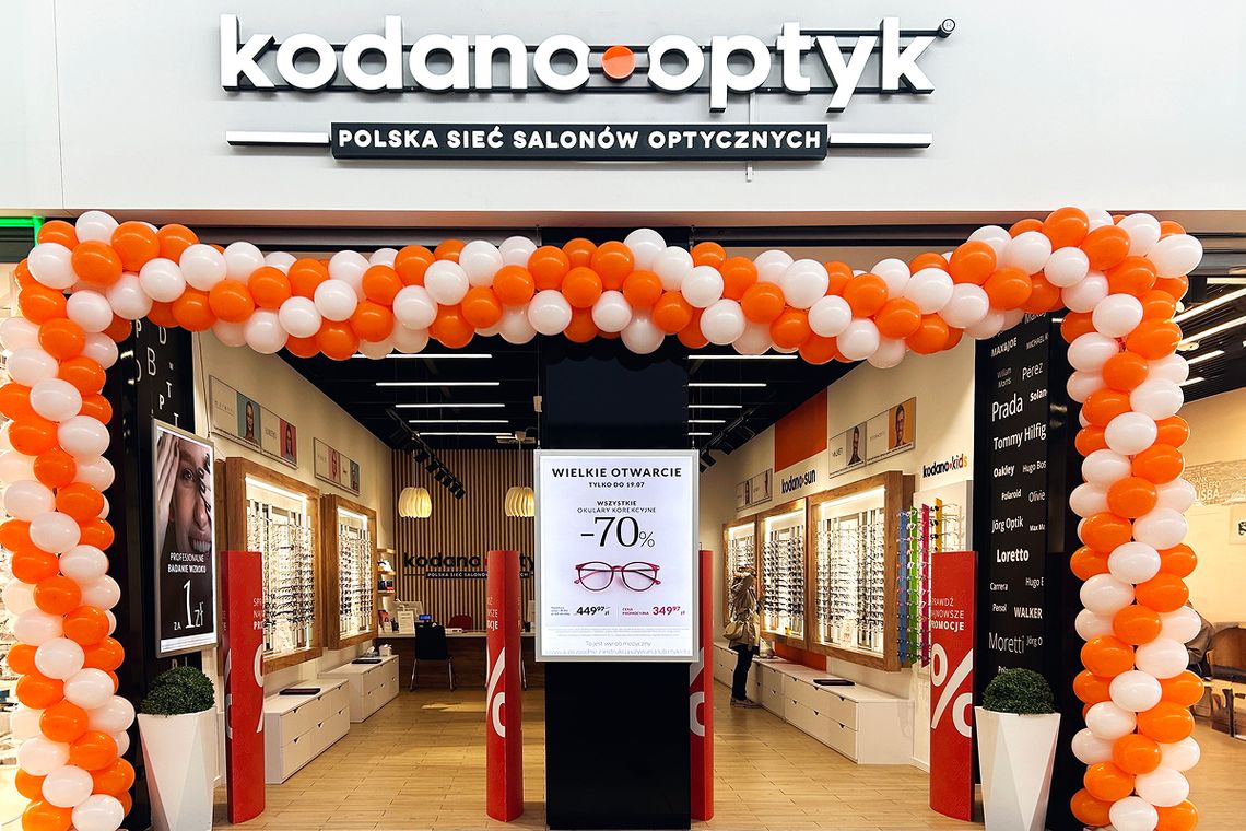Wielkie Otwarcie KODANO Optyk w Chełmie! Wszystkie okulary korekcyjne aż 70% taniej!