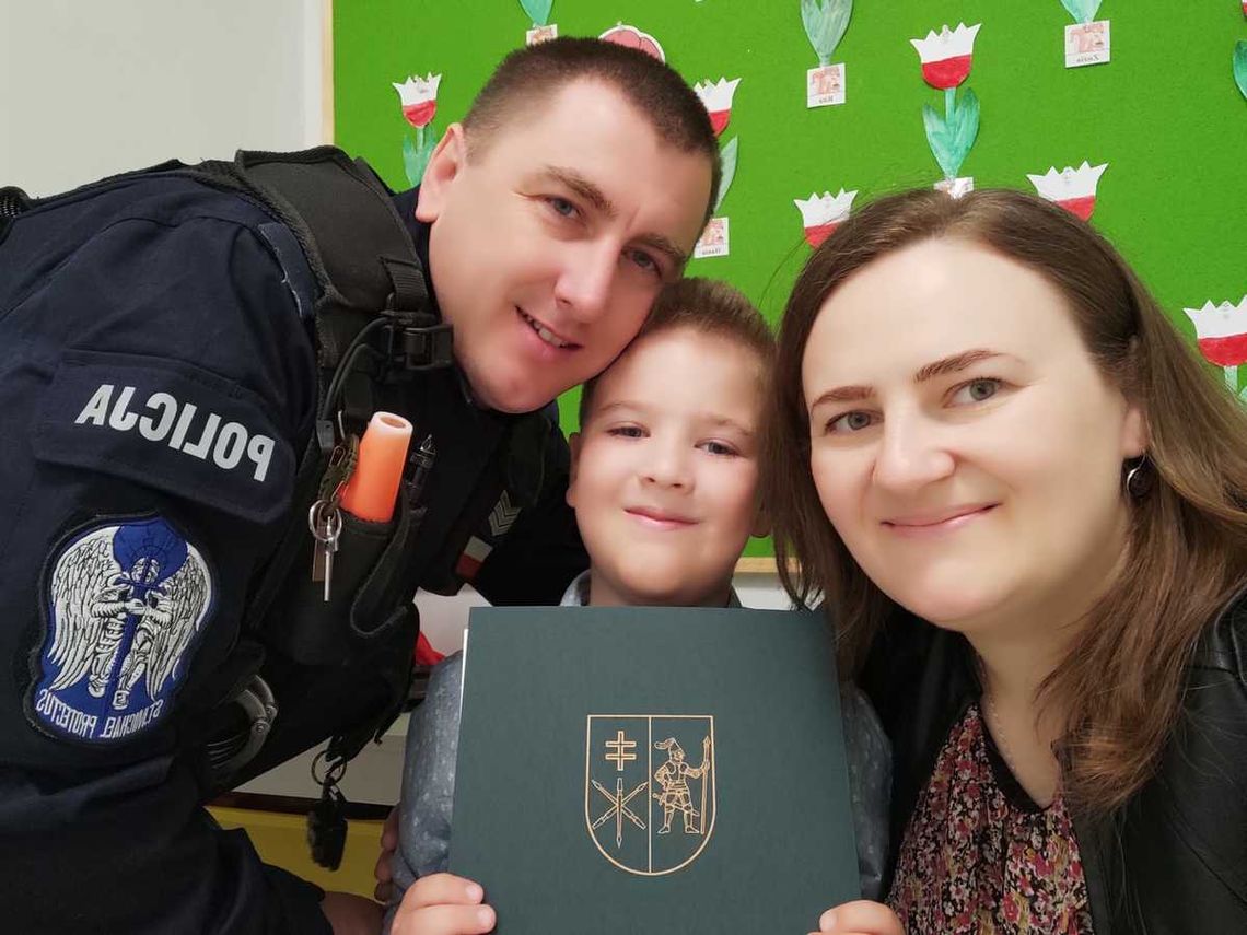 Włodawa. 7-latek wyróżniony za patriotyczną postawę