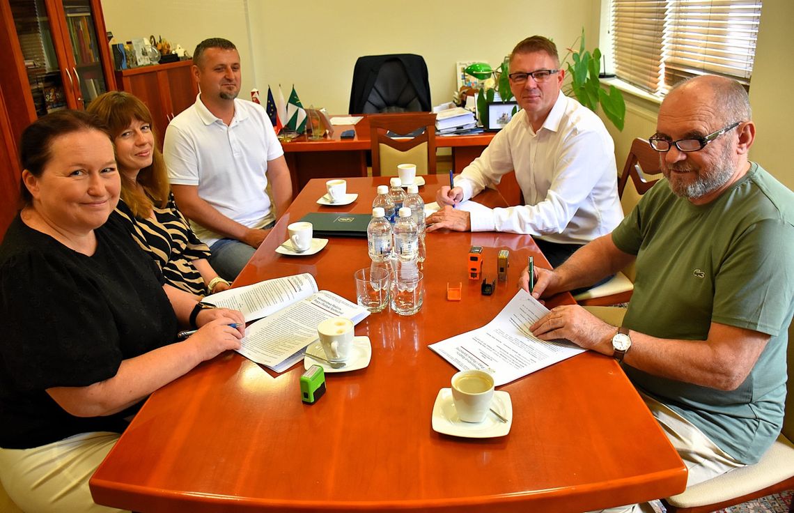 Podpisanie umowy na budowę COM Włodawa