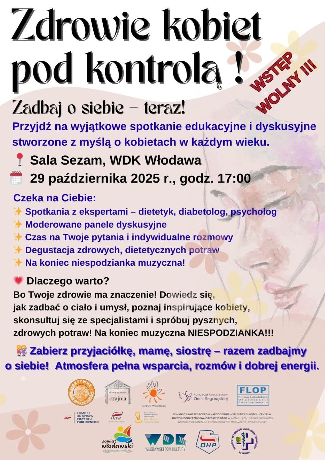 Włodawa. Konferencja "Zdrowie kobiet pod kontrolą"