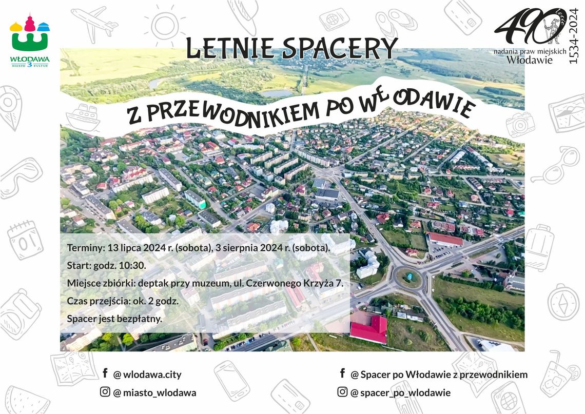 Włodawa. Letni spacer z przewodnikiem