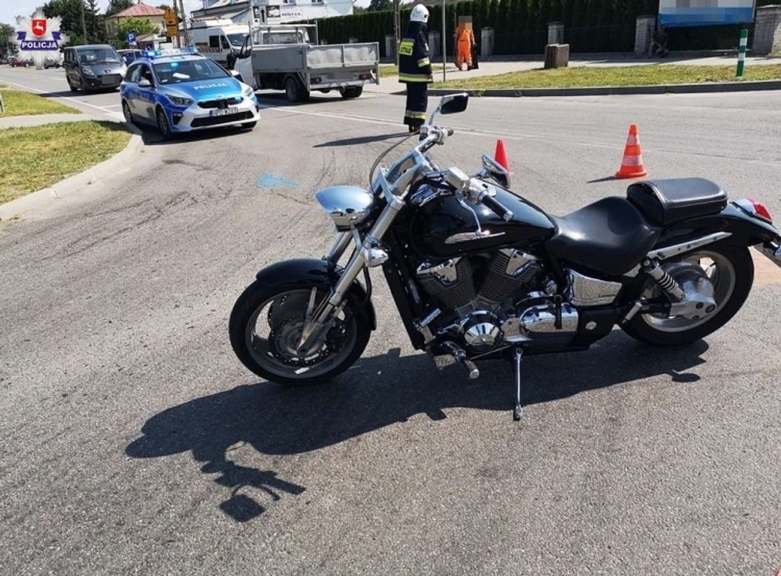 Włodawa: Pijany 72-latek potrącił motocyklistę