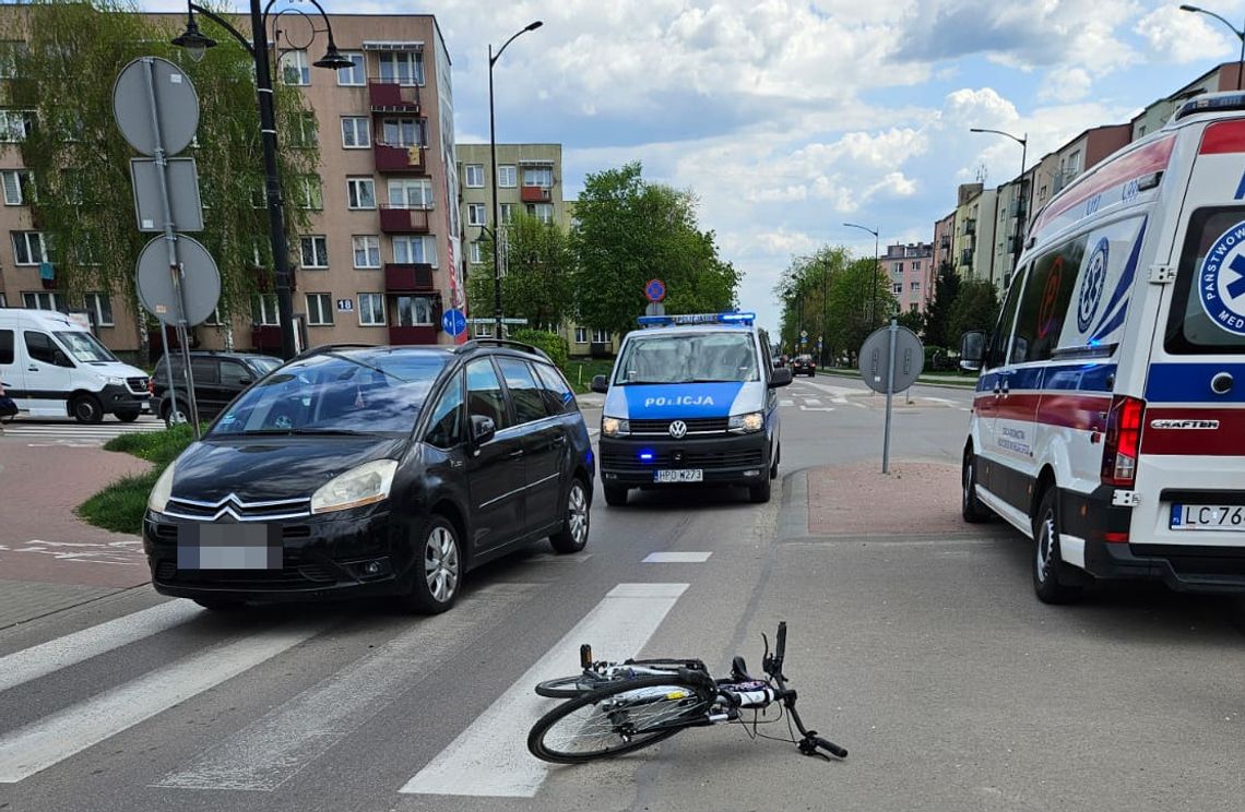 Włodawa. Potrącenie 14-letniej rowerzystki