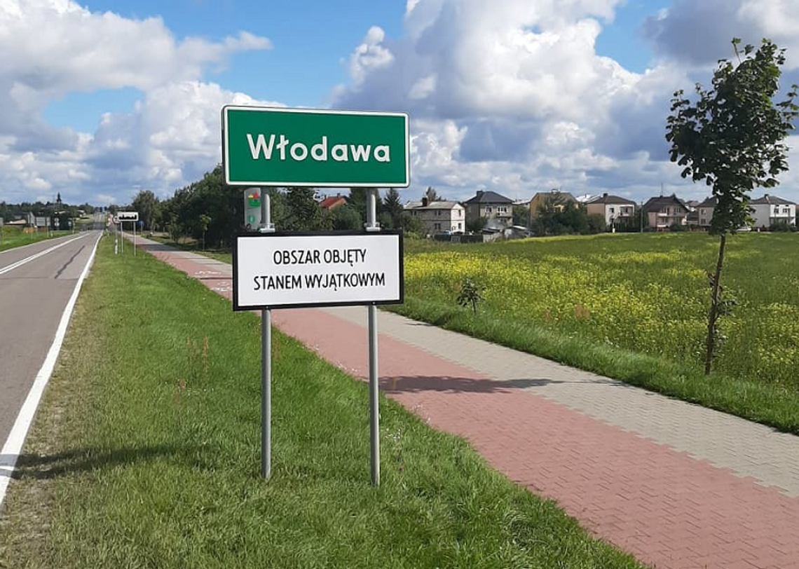 Włodawa: Powiało grozą w powiecie