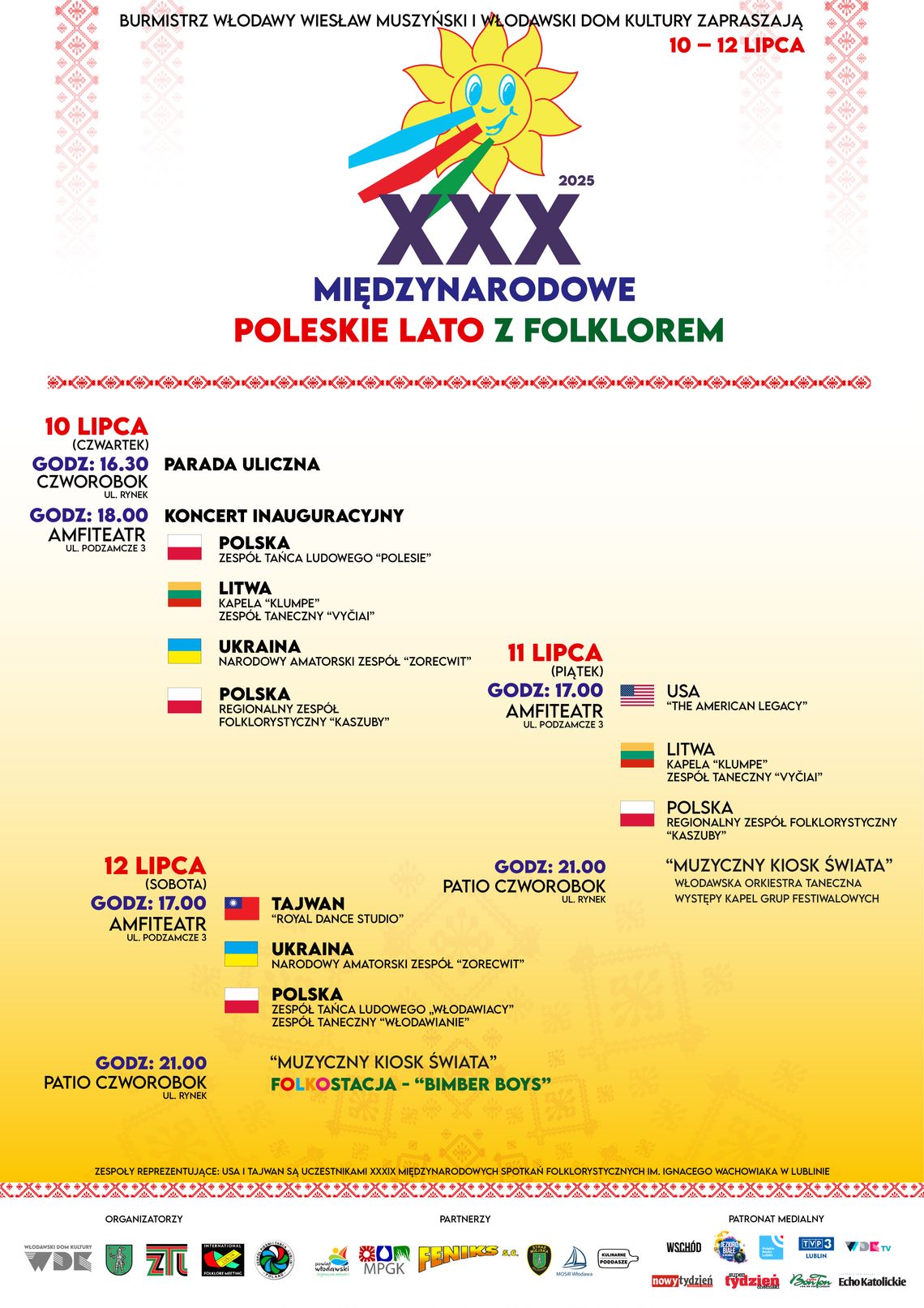 Włodawa przygotowuje się na jubileuszowe XXX Międzynarodowe Poleskie Lato z Folklorem