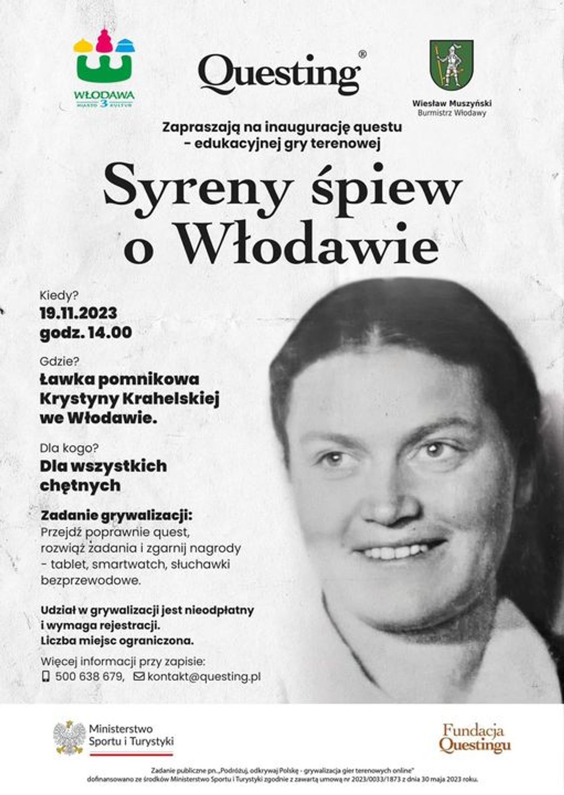 Włodawa. Quiz o Krahelskiej już w niedzielę. Jak wziąć w nim udział?