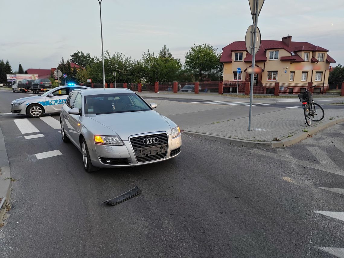 Włodawa. Rowerzysta potrącony na przejeździe