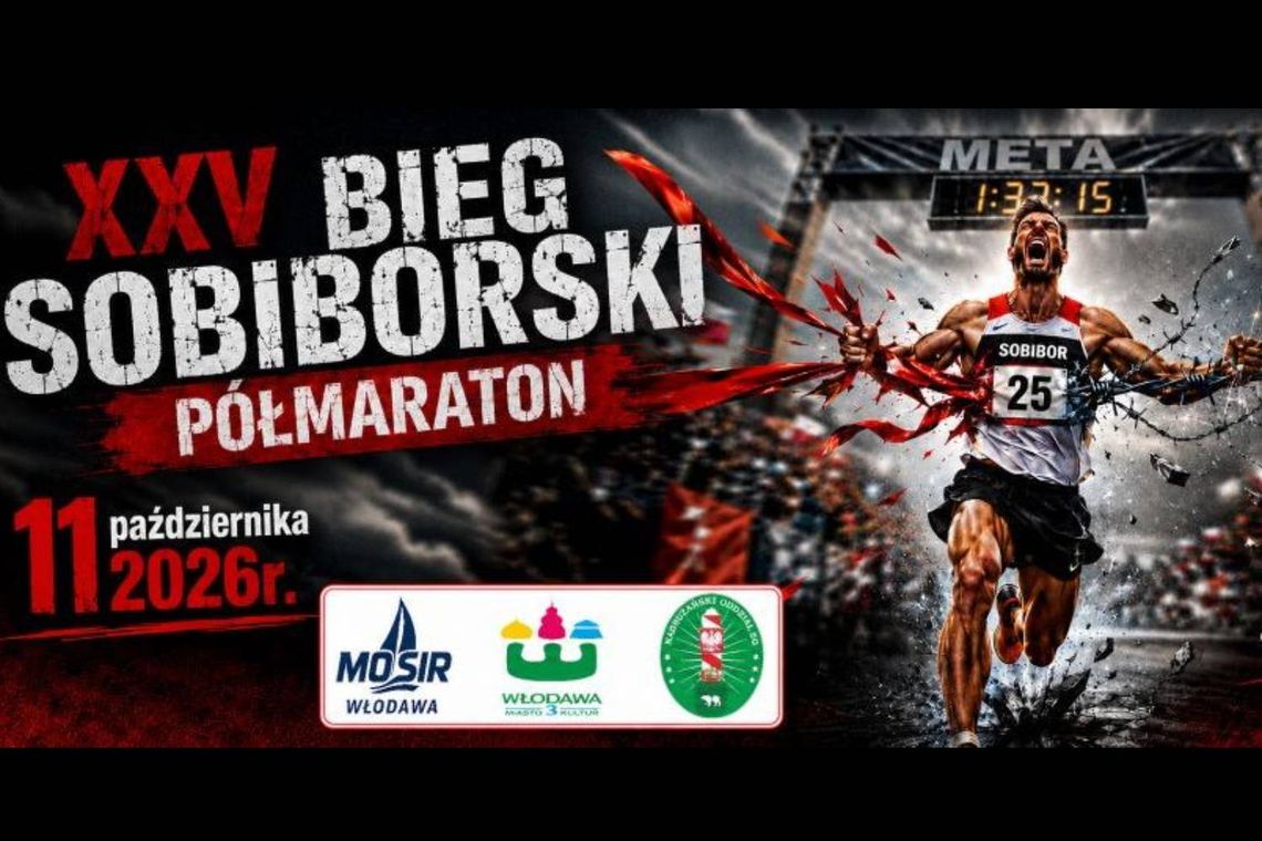 Włodawa. Ruszyły zapisy na jubileuszowy 25. Bieg Sobiborski Włodawa. Ruszyły zapisy na jubileuszowy 25. Bieg Sobiborski