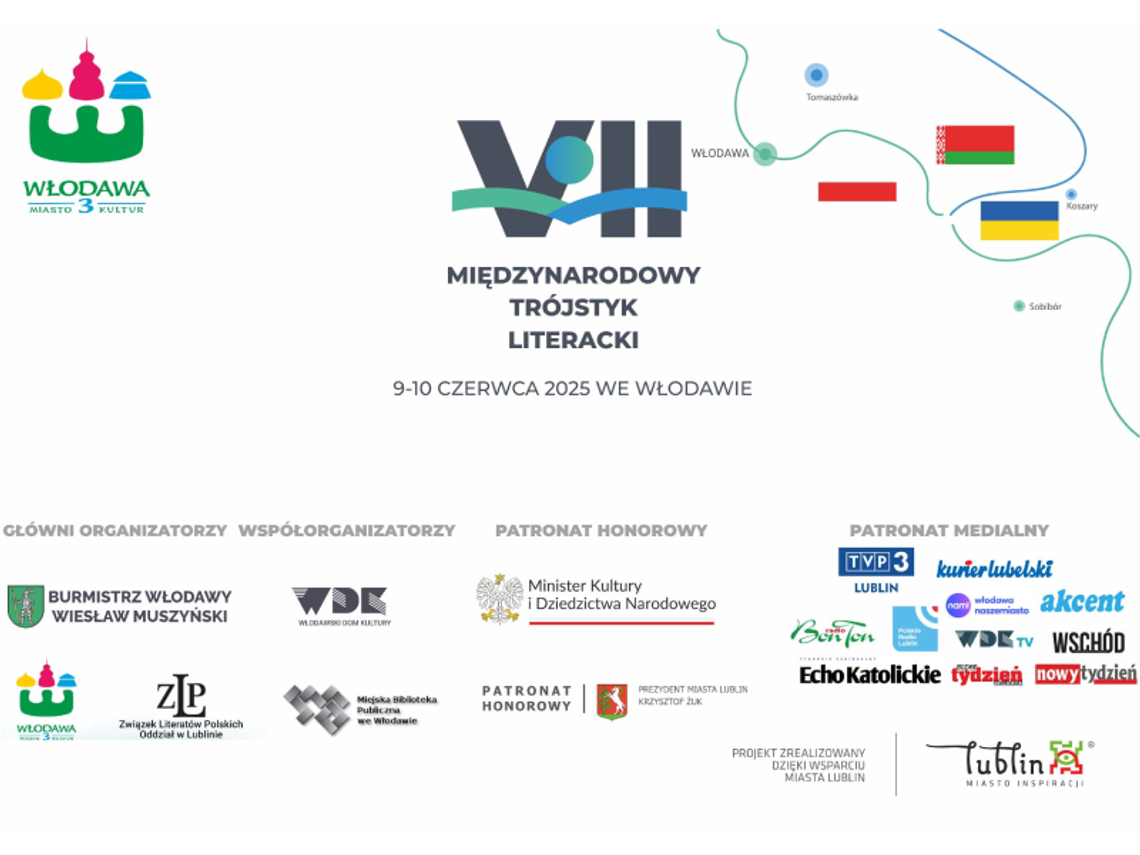 VII Międzynarodowy Trójstyk Literacki we Włodawie. Święto słowa na styku kultur