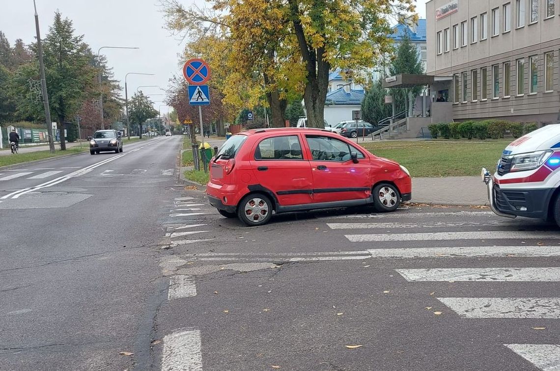 Włodawa. Zderzenie dwóch aut na skrzyżowaniu. Kierowca zlekceważył STOP