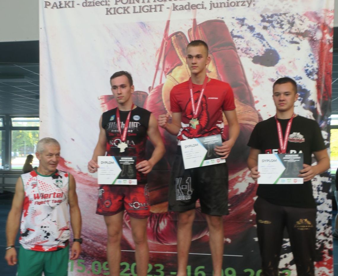 kickboxerzy na podium