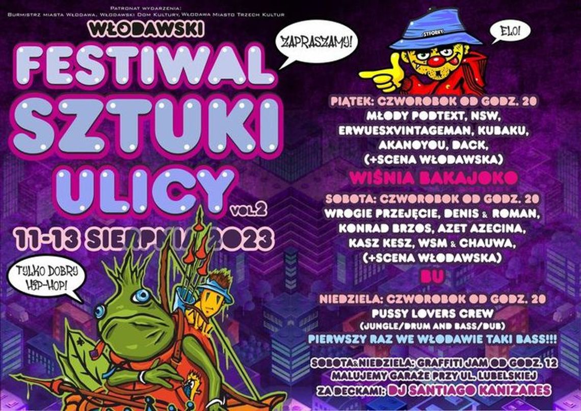 Włodawski Festiwal Sztuki Ulicy po raz drugi