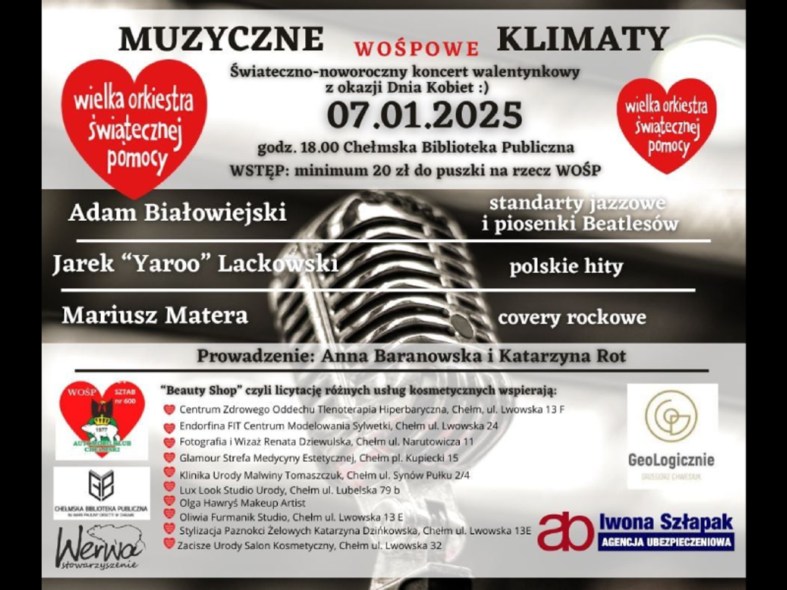 WOŚP w Chełmskiej Bibliotece Publicznej WOŚP w Chełmskiej Bibliotece Publicznej