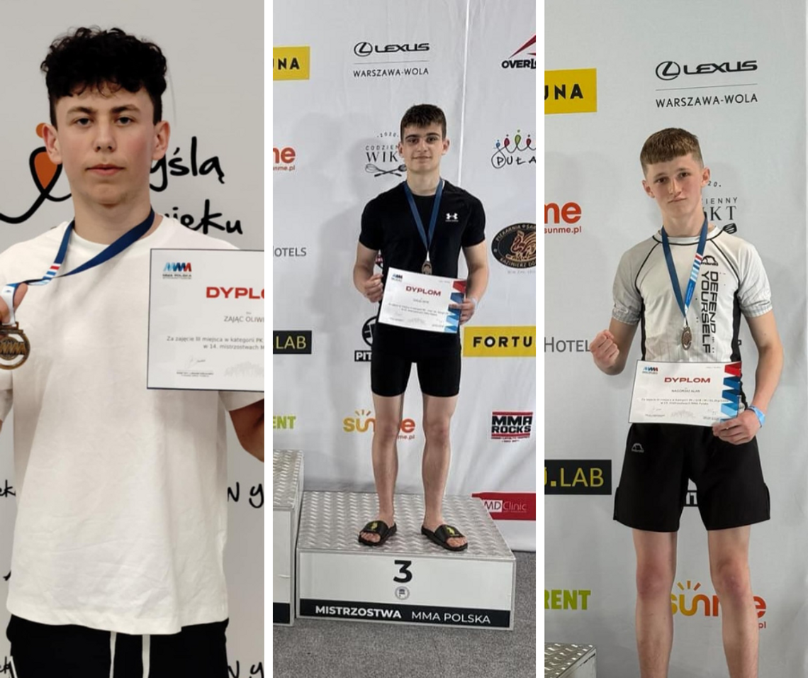 Wracają ze złotem i srebrem