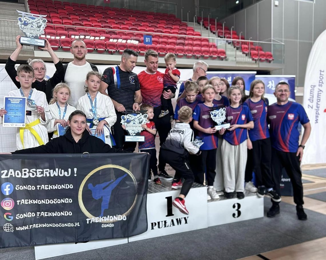 Wrócili z górą medali