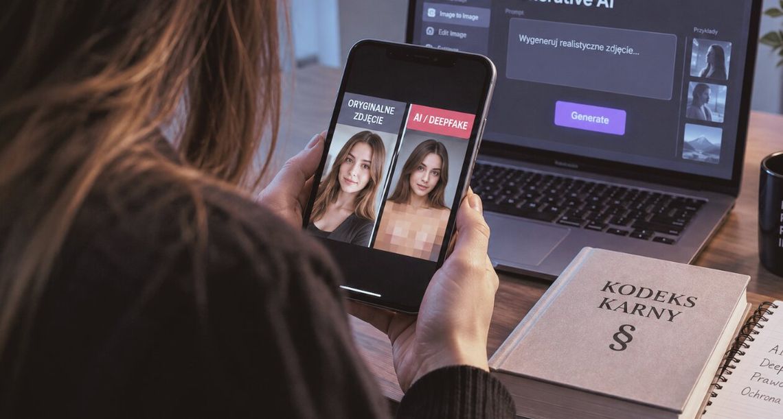 Wrzucasz zdjęcie, AI je „rozbiera”. Sejm chce karać za seksualne deepfake'i Wrzucasz zdjęcie, AI je „rozbiera”. Sejm chce karać za seksualne deepfake'i