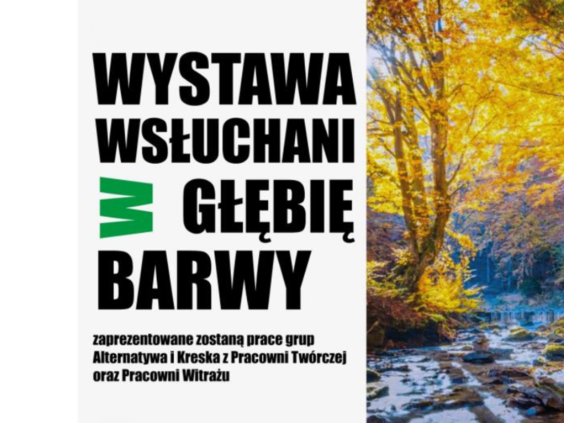 Chełm. „Wsłuchani w głębię barwy” – nowa wystawa artystów z Chełmskiego Domu Kultury Chełmski Dom Kultury zaprasza 25 maja o godz. 18:00 na wystawę „Wsłuchani w głębię barwy”.