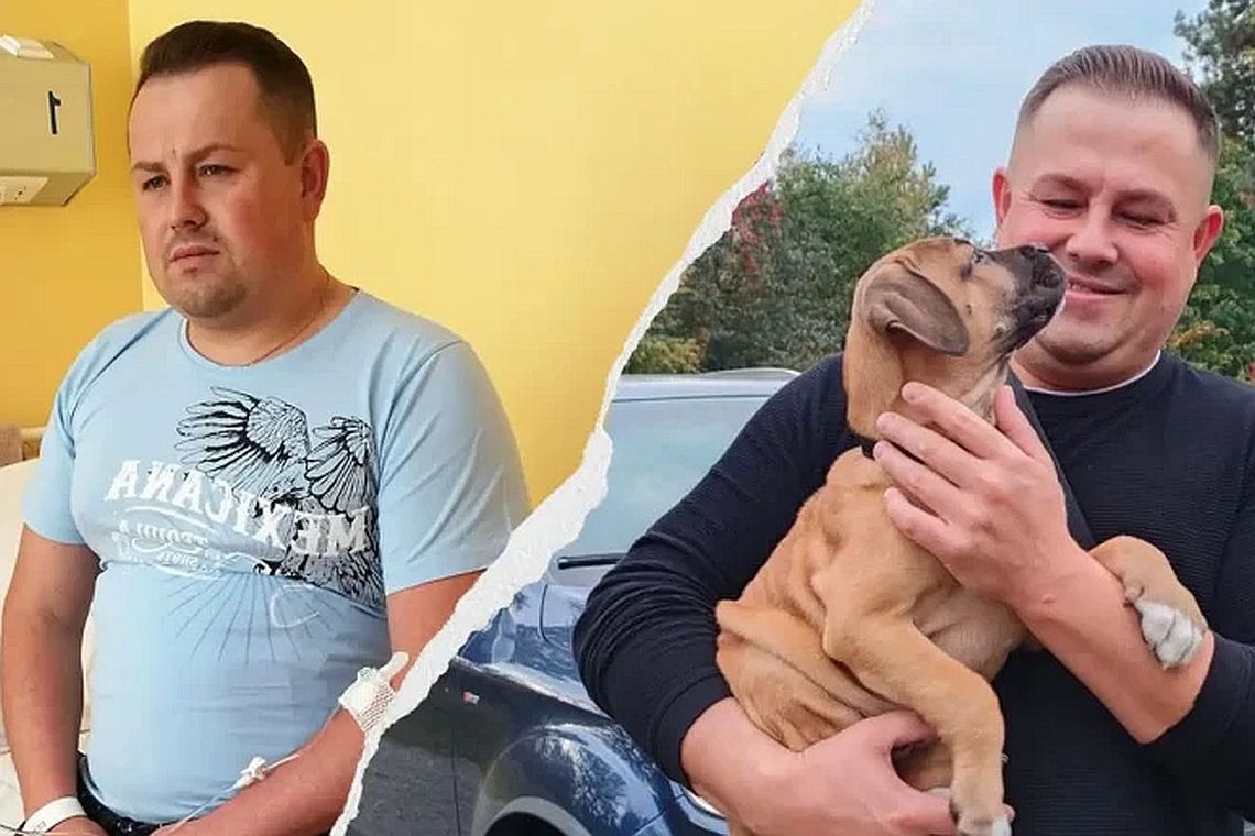 zdjęcie adama sidoruka ze zrzutki internetowej