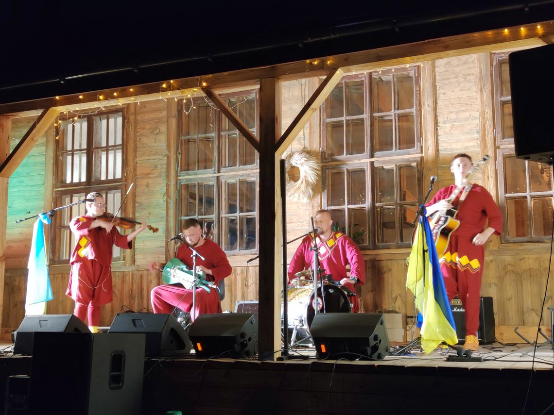 Wyjątkowy koncert na jubileusz. W Puszczy zagrali goście z Ukrainy