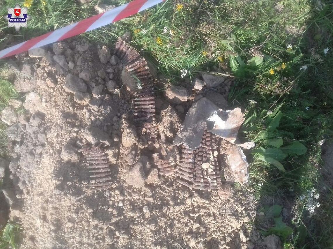 Wykopał amunicję Wykopał amunicję