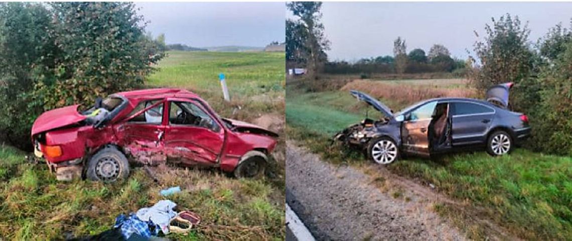 Wypadek o świcie w Czułczycach. Jedna osoba przewieziona do szpitala