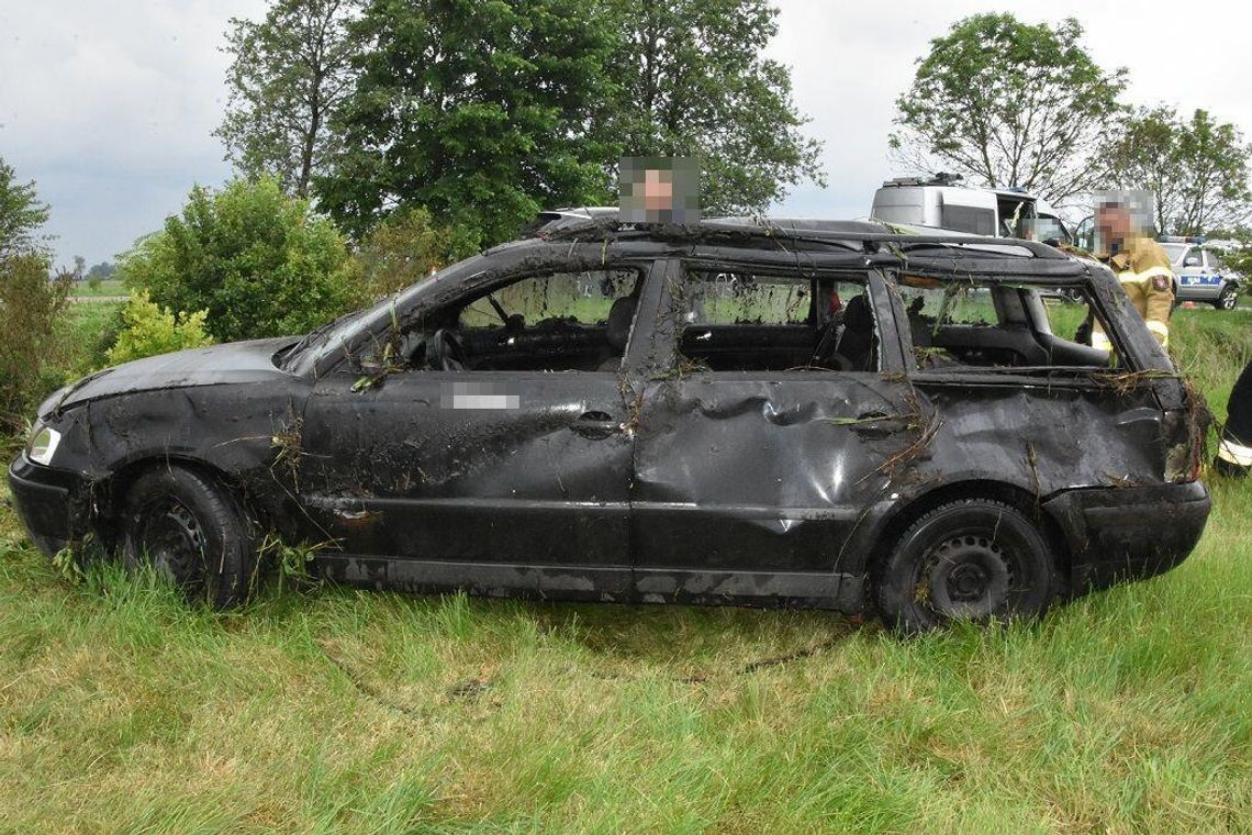 Wypadek w ulewnym deszczu. Życia nauczycielki nie udało się uratować [ZDJĘCIA]