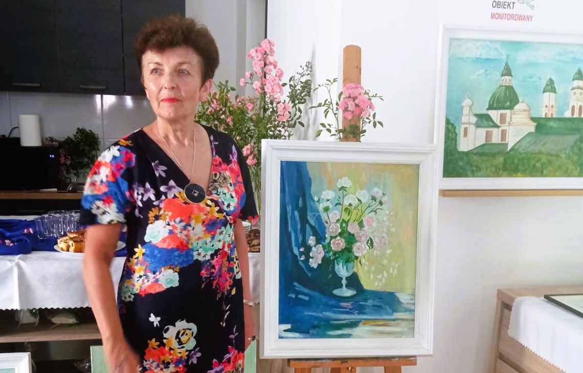 Wystawa prac Danuty Boraczuk w Cafe Senior