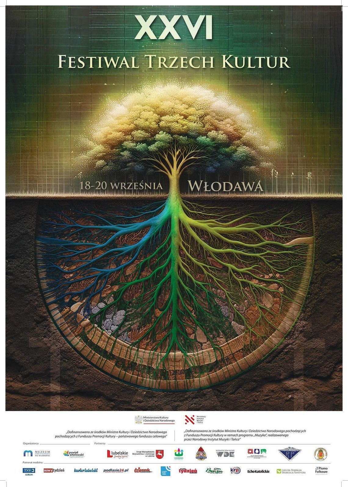 XXVI Festiwal Trzech Kultur we Włodawie W dniach 18–20 września we Włodawie odbędzie się po raz XXVI Festiwal Trzech Kultury.
