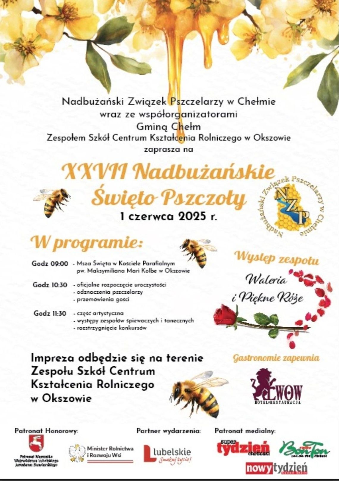 Gm. Chełm. XXVII Nadbużańskie Święto Pszczoły w Okszowie