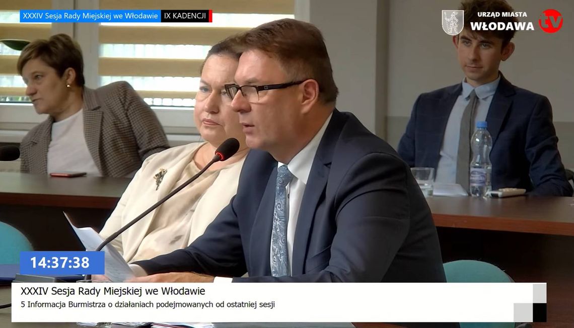 Z sesji rady miejskiej we Włodawie. Pytania o ogrzewanie, nieczynną tężnię i remonty ulic