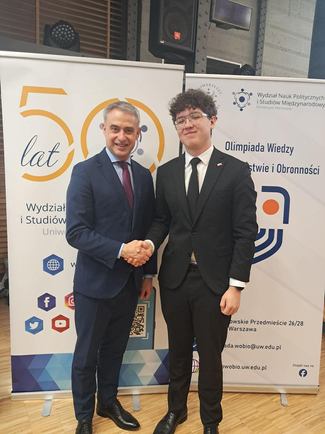 mateusz borówka z krzysztofem gawkowskim