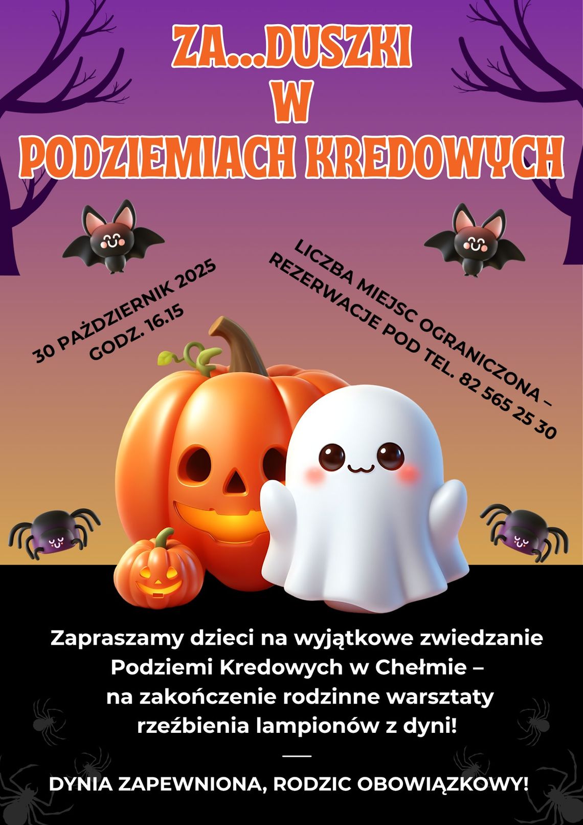 "Za...duszki dla Dzieci" w Chełmskich Podziemiach Kredowych