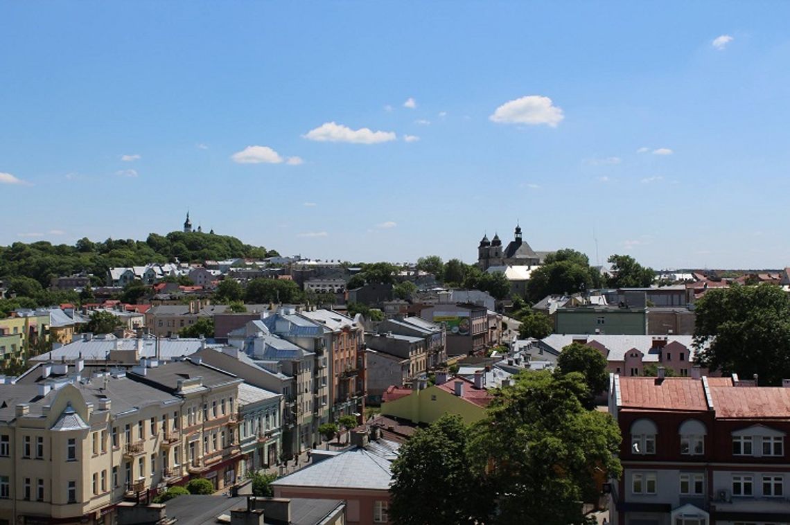 Zachwyceni miastem nad Uherką