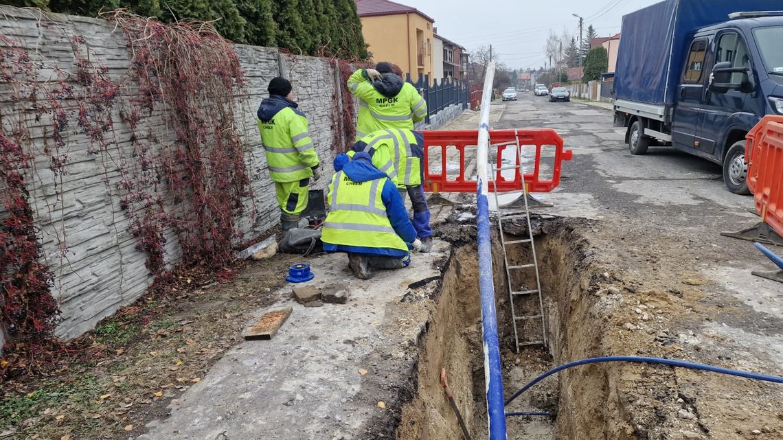 Zakończono modernizację sieci wodociągowej na ul. Mościckiego i Litewskiej w Chełmie Łączny koszt modernizacji obu odcinków przekroczył 1 milion złotych netto.