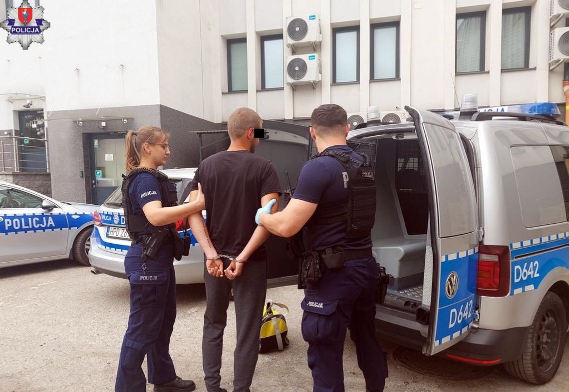 24-latek podejrzany o usiłowanie zabójstwa aresztowany. Zaatakował mężczyznę, który chciał obronić kobietę