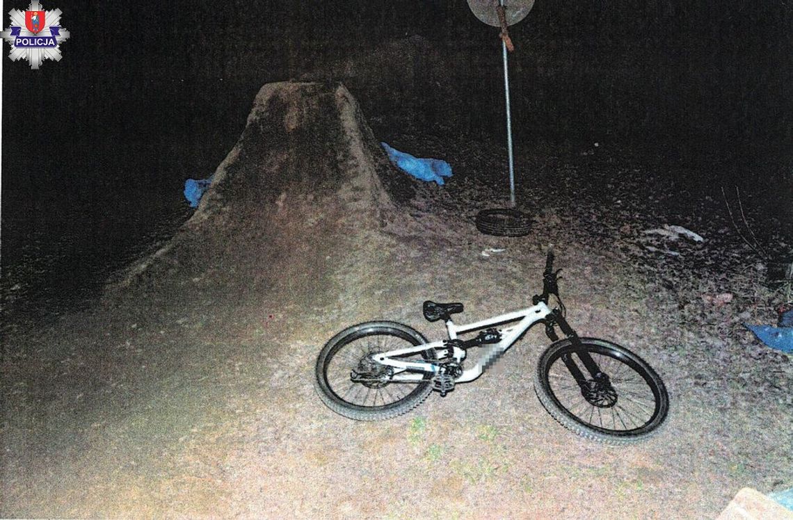 Wypadek 13-latka na rowerowym torze przeszkód. Śmigłowiec zabrał go do szpitala