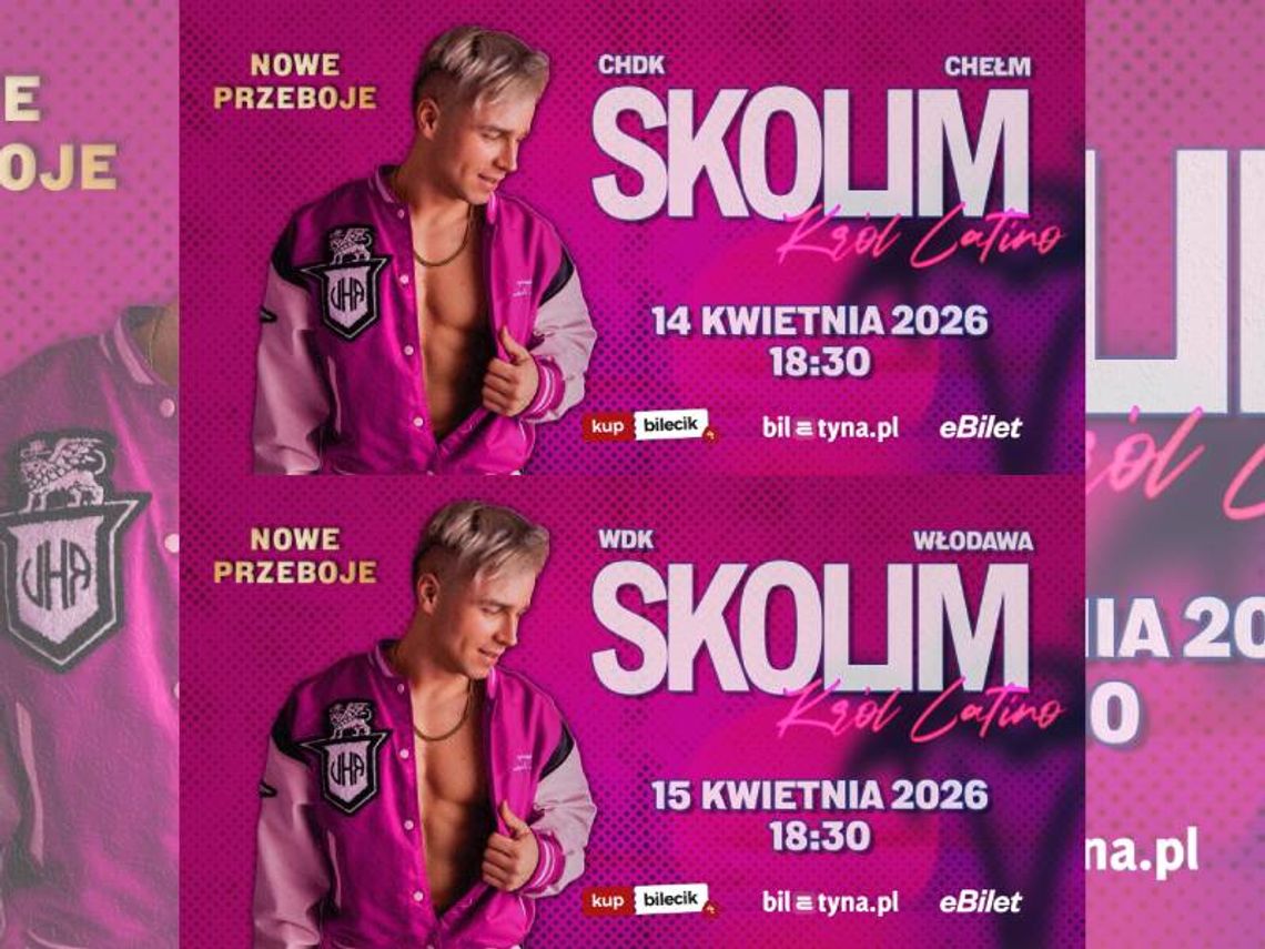 Zapowiedź koncertów Konrada Skolimowskiego na lokalnych scenach