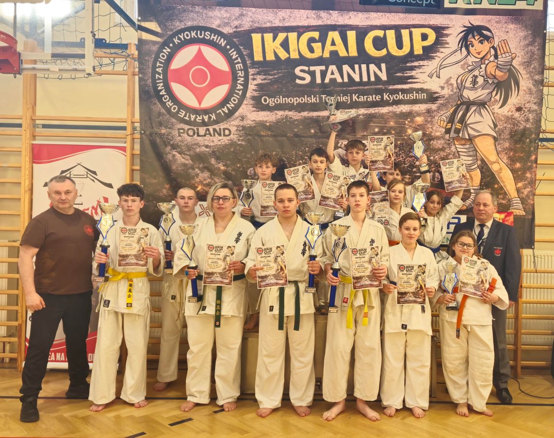 Zawodnicy chełmskiej Satori triumfowali w Staninie Chełmska Szkoła Karate Kyokushin Satori