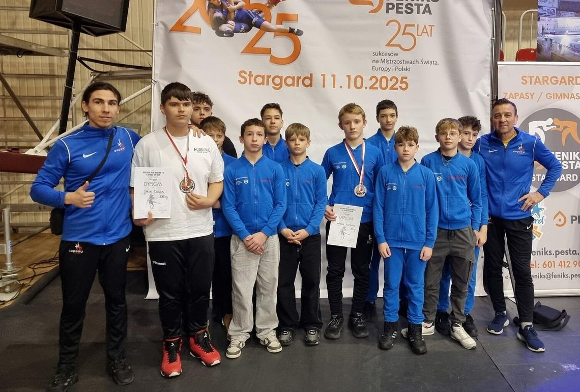 Zawodnicy LMKS-u Krasnystaw na zachodniopomorskim podium LMKS Krasnystaw