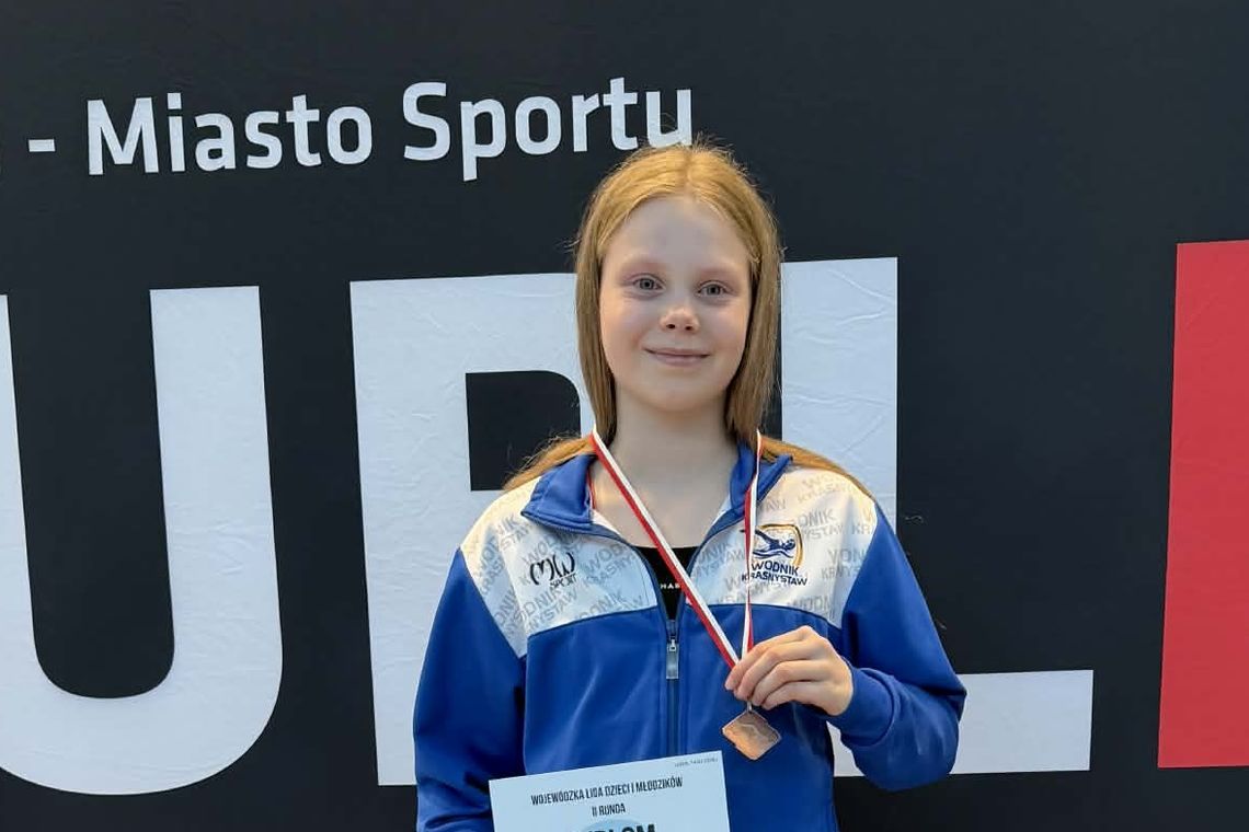 Zawodnicy UKS-u Wodnik Krasnystaw wypływali kolejne medale UKS Wodnik Krasnystaw