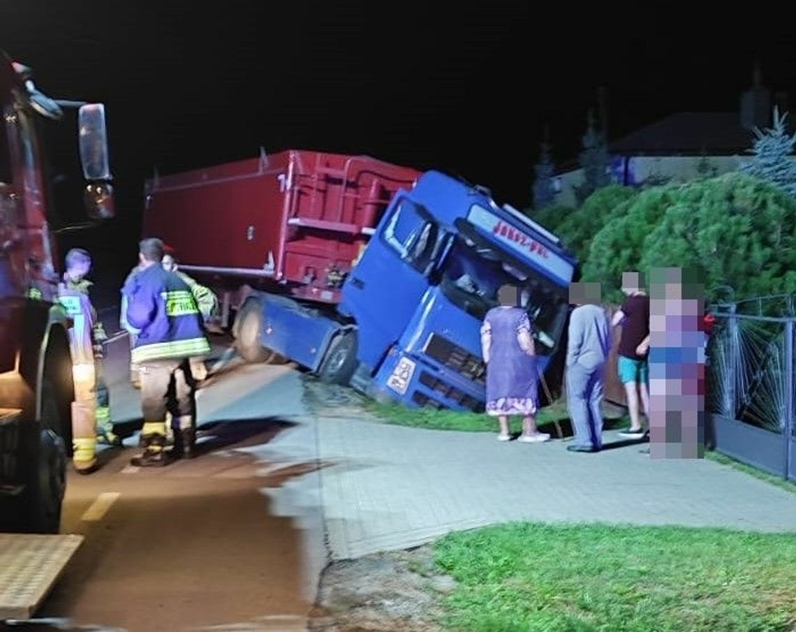 Zawodowy kierowca jechał po alkoholu i myślał, że jest w Chełmie