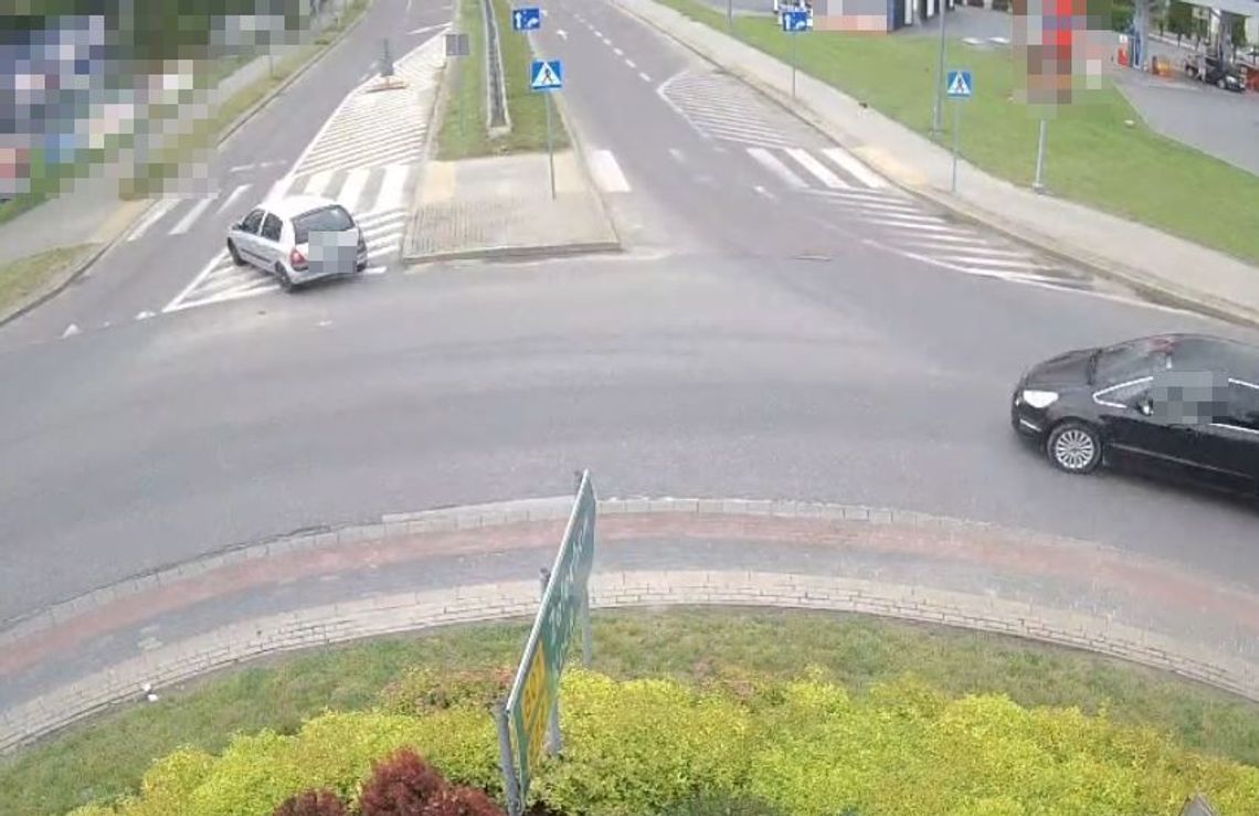 Zjechała z ronda "pod prąd". Tak nigdy nie rób! [FILM]