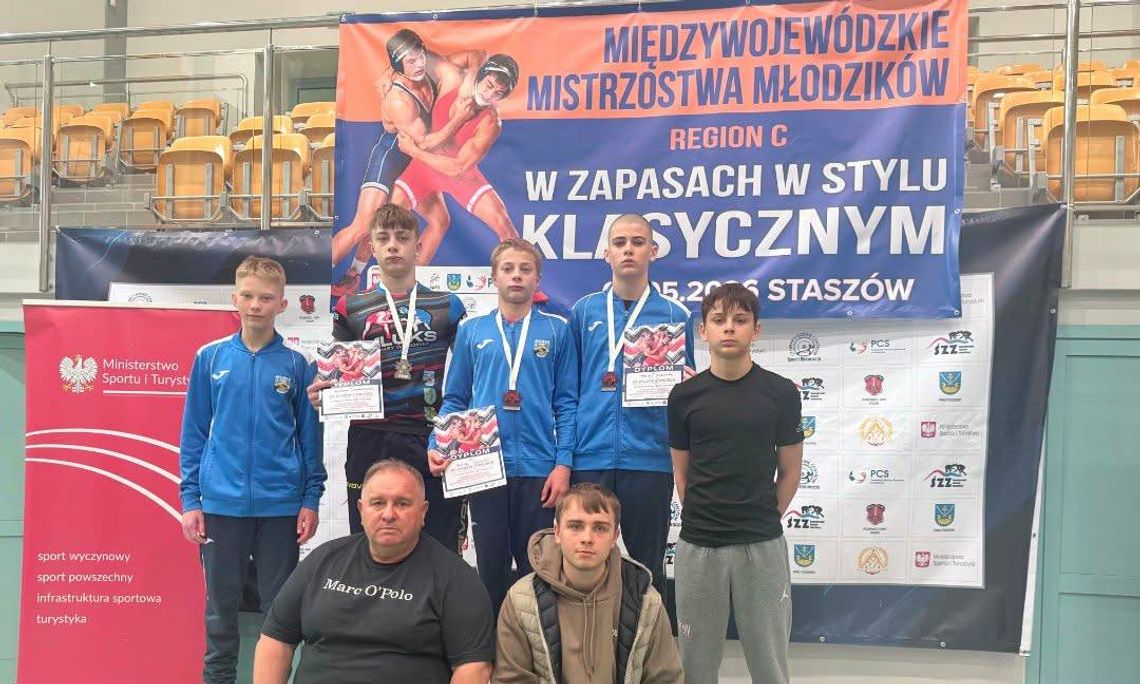 Złoto i podwójny brąz MLUKS-u Włodawa MLUKS Włodawa